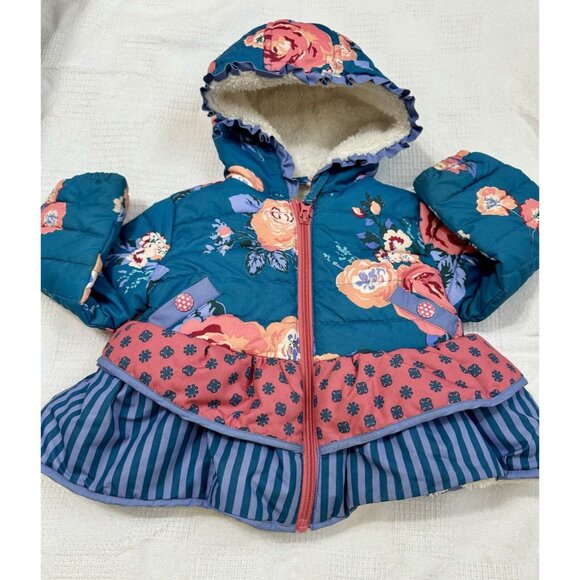 Matilda Jane Coat Jacket Snow Day Coat Moments With You Size 2 Winter Jacket - Picture 13 of 13